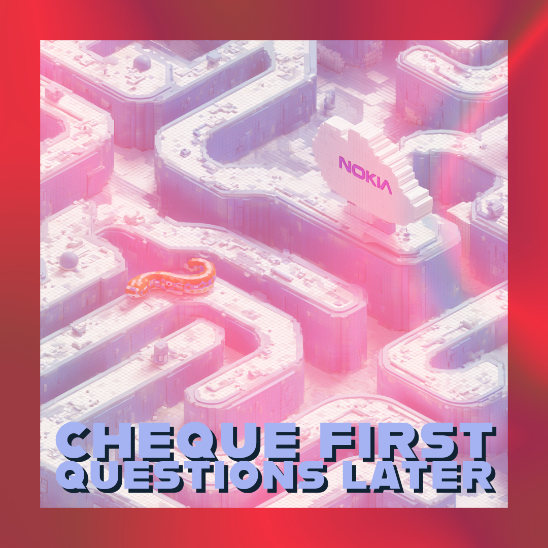 💸 Cheque First, Questions Later