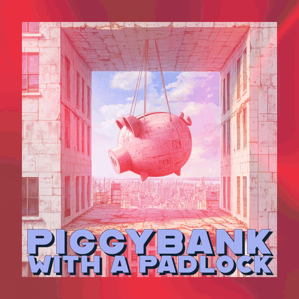 🏦 Piggybank with a Padlock